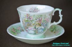 画像1: ロイヤル ドルトン　Brambly Hedge　カップ＆ソーサー Summer 　のばらの村のものがたり (1)