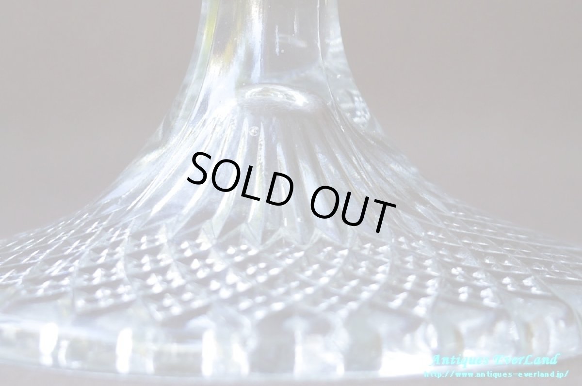 画像6: ヴィクトリアン　ジョージ ダビッドソン　クリア プレスガラス　ホールケーキスタンド　ペンデュラム　トロコイド (6)