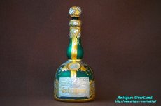 画像2: アールヌーヴォー　Daum ドーム　カメオガラス　Grand Marnier グランマニエ　ボトル　　 (2)