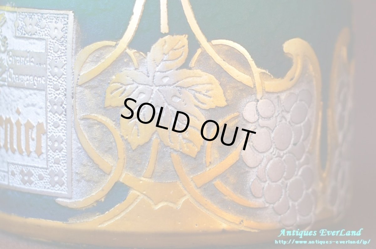 画像22: アールヌーヴォー　Daum ドーム　カメオガラス　Grand Marnier グランマニエ　ボトル　　 (22)