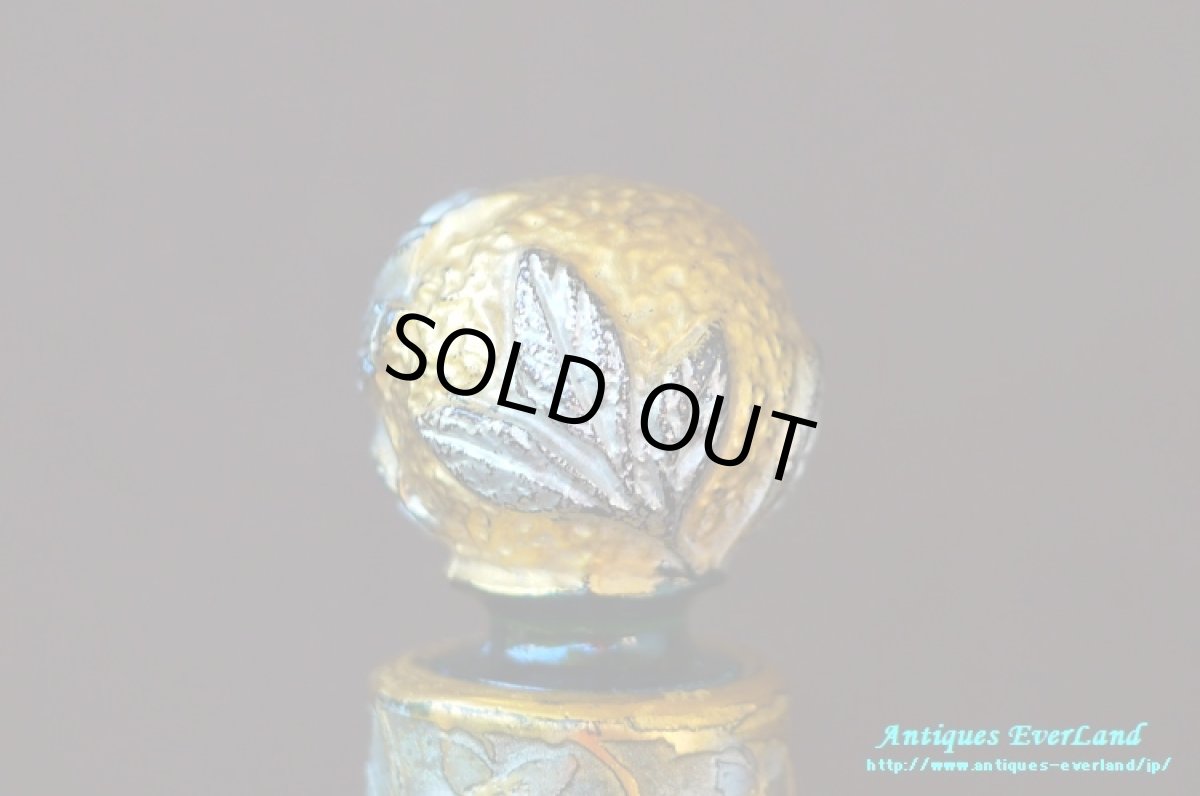 画像12: アールヌーヴォー　Daum ドーム　カメオガラス　Grand Marnier グランマニエ　ボトル　　 (12)