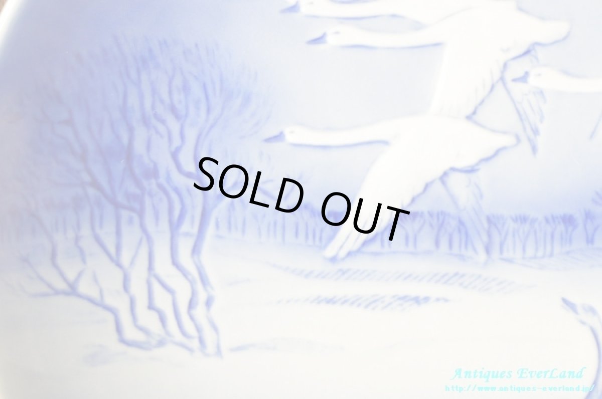 画像6: Désirée　白鳥 スワン　アンデルセン生誕170周年記念　みにくいアヒルの子　1975年　クリスマス イヤー プレート 　　 (6)