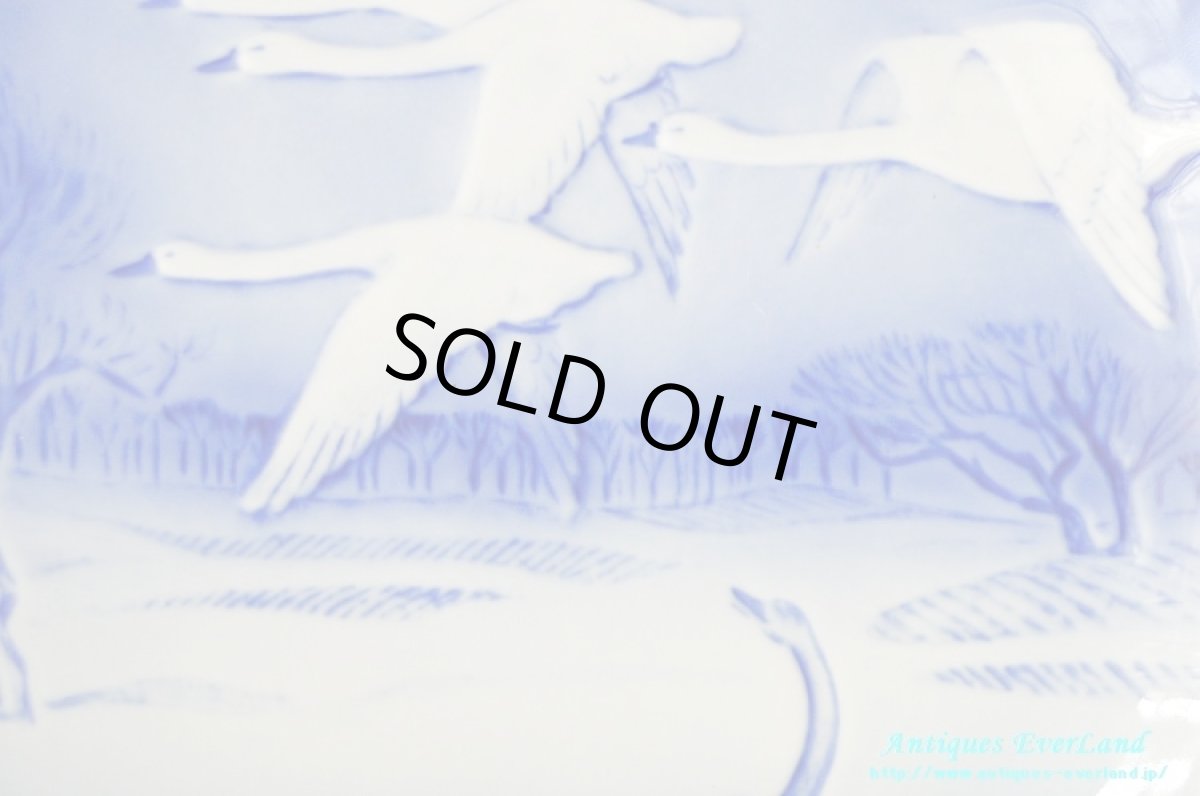 画像9: Désirée　白鳥 スワン　アンデルセン生誕170周年記念　みにくいアヒルの子　1975年　クリスマス イヤー プレート 　　 (9)