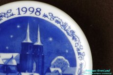 画像8: Royal Copenhagen　Juleplaquette　Christmas Plaquette 　ミニプレート　1998年　Roskilde Domkirke Cathedral　パッケージ箱入り　　 (8)