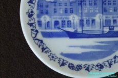 画像10: Royal Copenhagen　Juleplaquette　Christmas Plaquette 　ミニプレート　1999年　Nyhavn　パッケージ箱入り　　 (10)