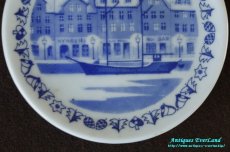 画像7: Royal Copenhagen　Juleplaquette　Christmas Plaquette 　ミニプレート　1999年　Nyhavn　パッケージ箱入り　　 (7)